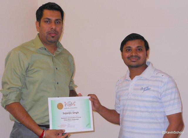 Advanced Selenium Graduation - October 2011